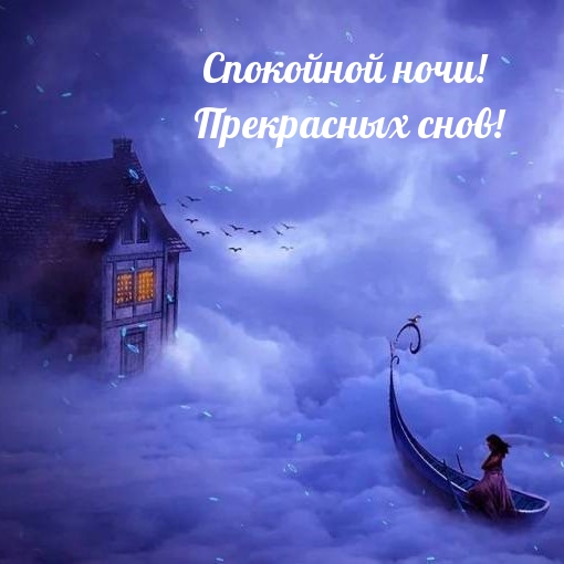 Спокойной ночи! Прекрасных снов!