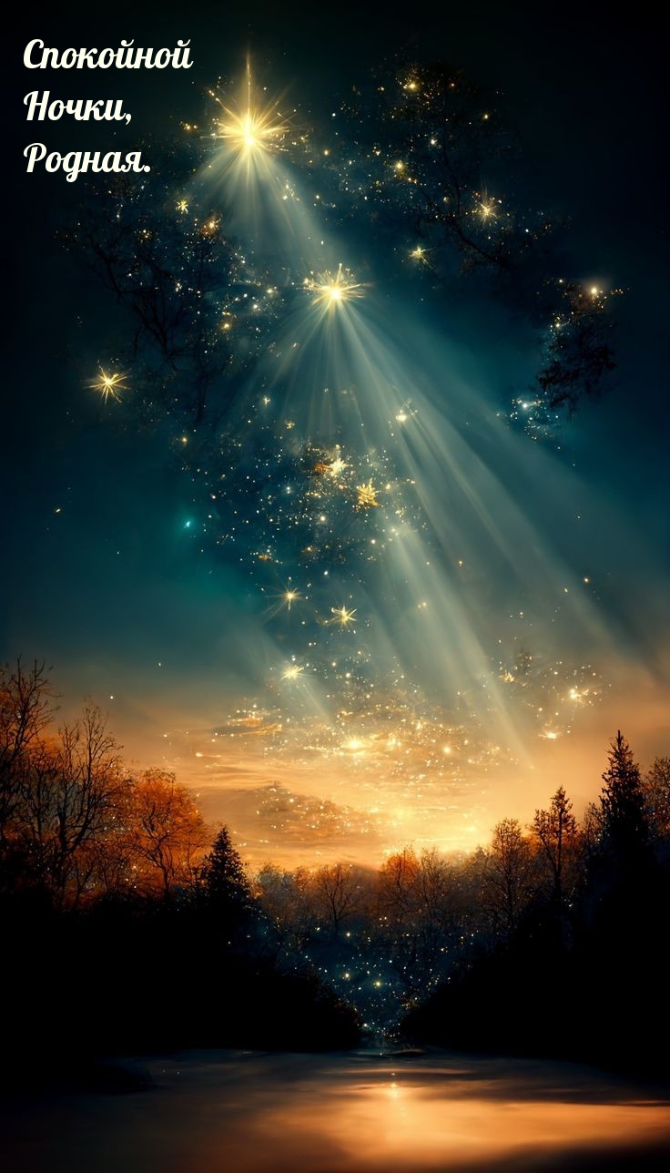 Спокойной Ночки, Родная.