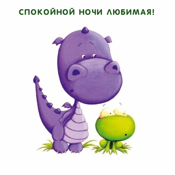 Спокойной ночи любимая!