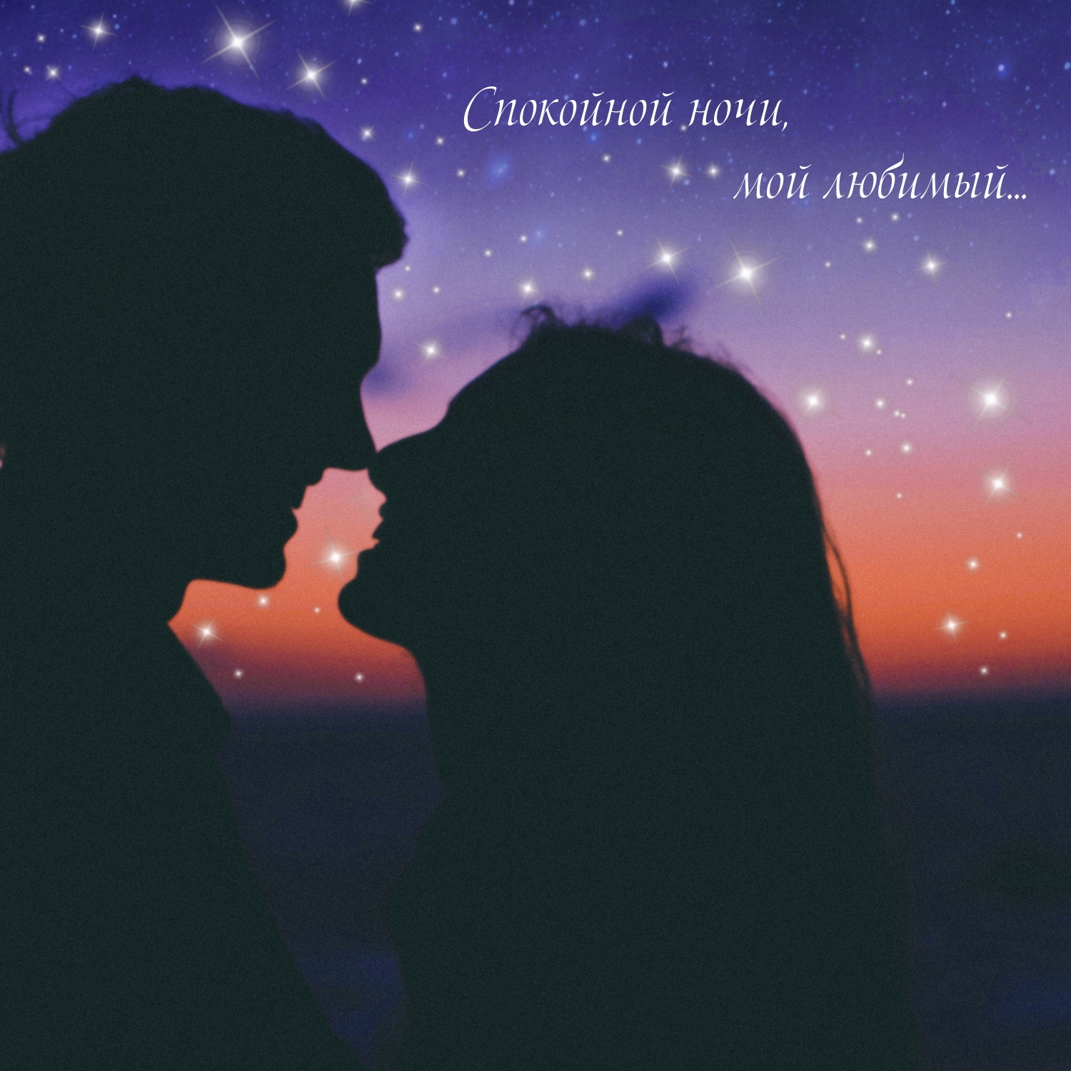 Спокойной ночи, мой любимый…