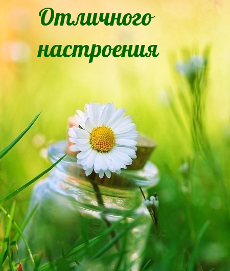 Отличного настроения
