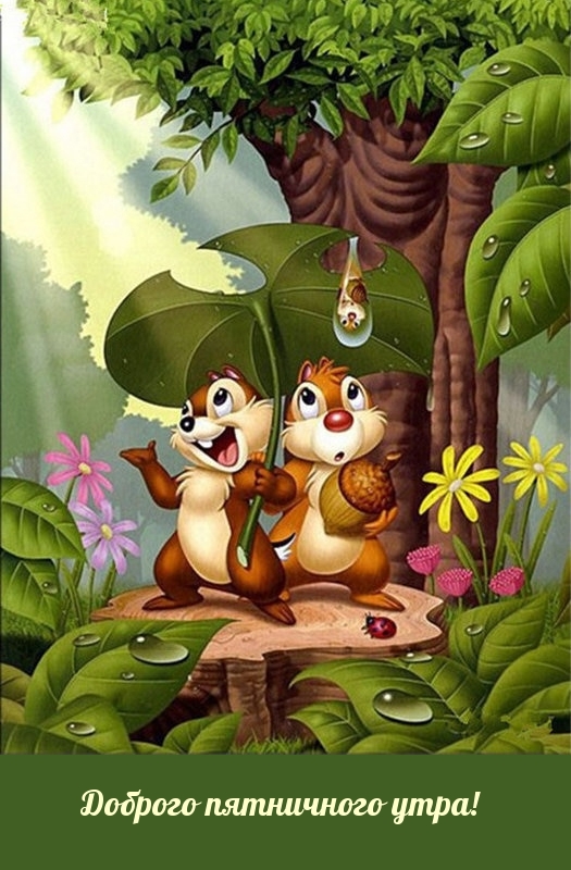 Доброго пятничного утра!