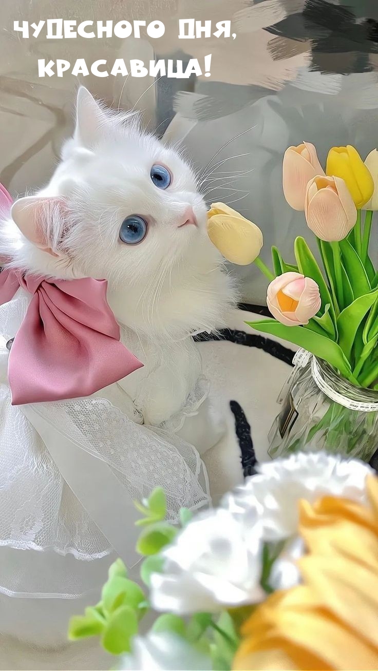 Чудесного дня, красавица!