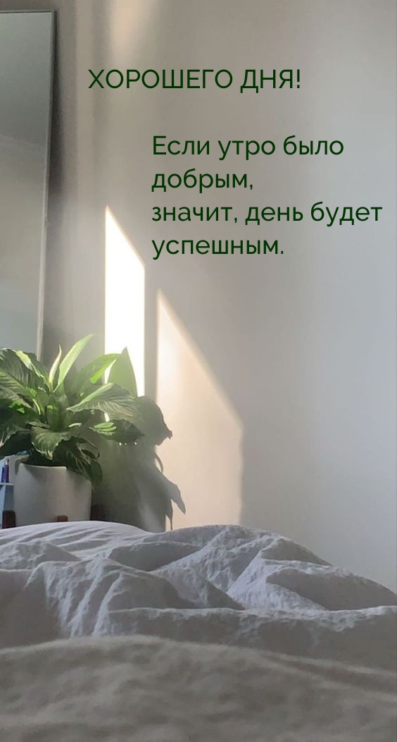 ХОРОШЕГО ДНЯ! Если утро было добрым