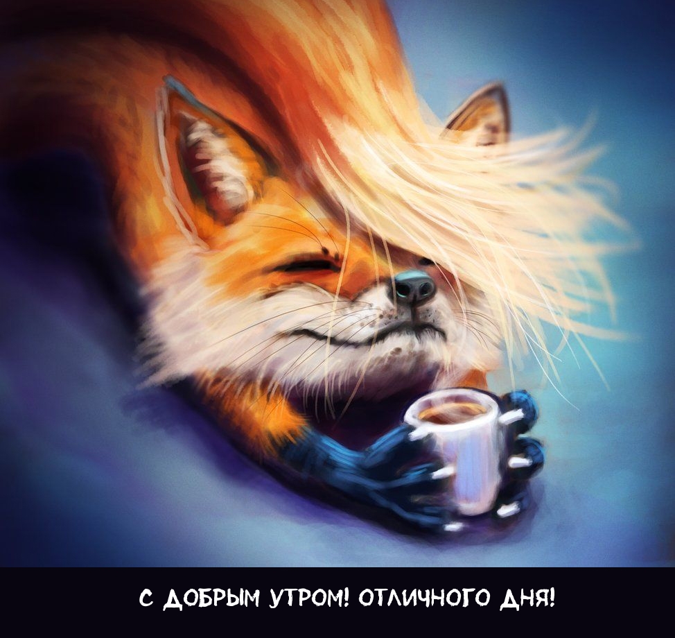 С добрым утром! Отличного дня!