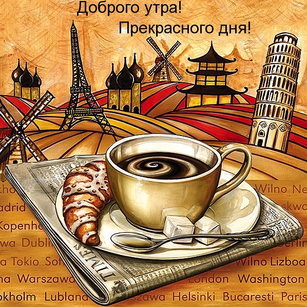 Доброго утра! Прекрасного дня!