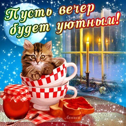 Пусть вечер будет уютным!