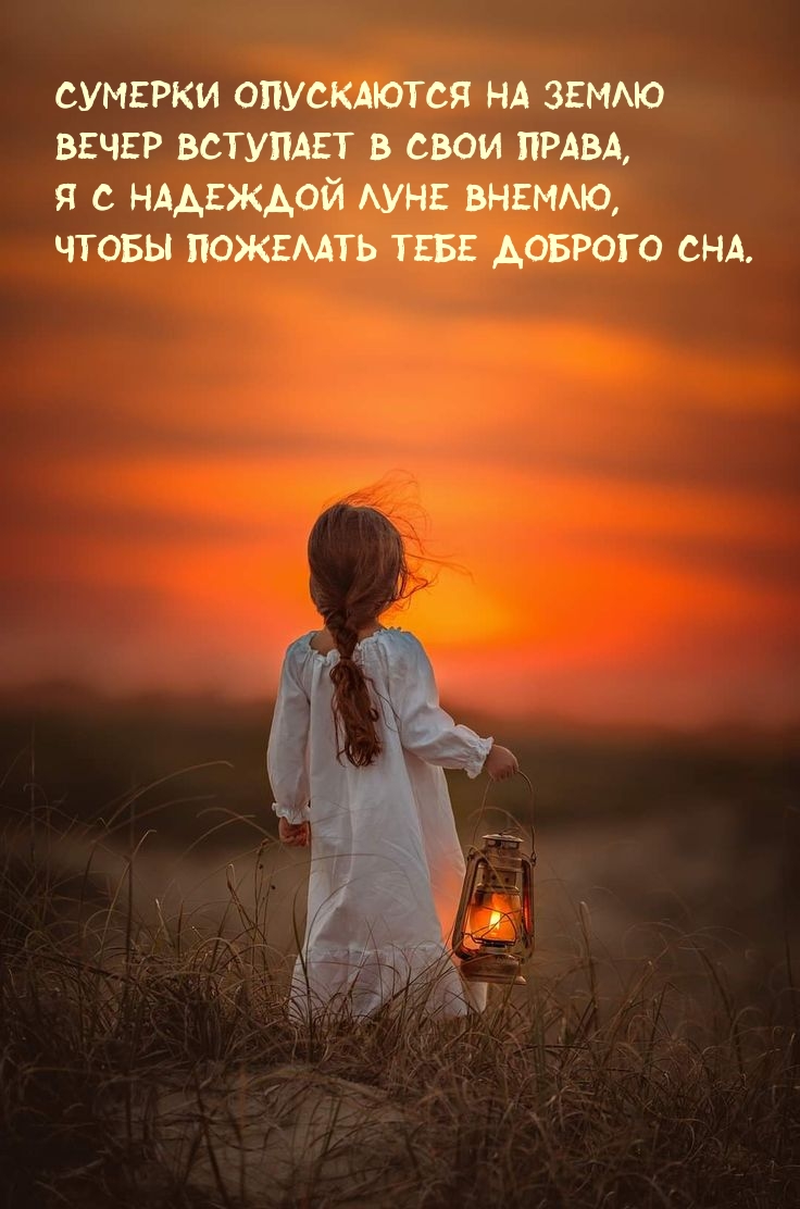 Я с надеждой луне внемлю, чтобы пожелать тебе доброго сна.