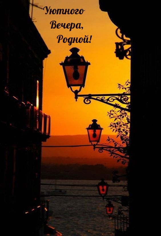 Уютного Вечера, Родной!