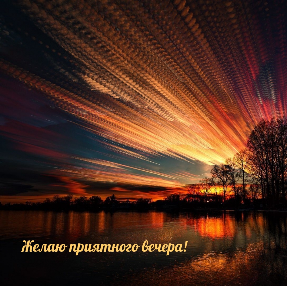 Желаю приятного вечера!