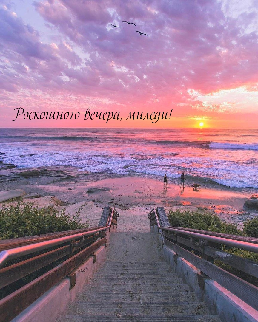 Роскошного вечера, миледи!