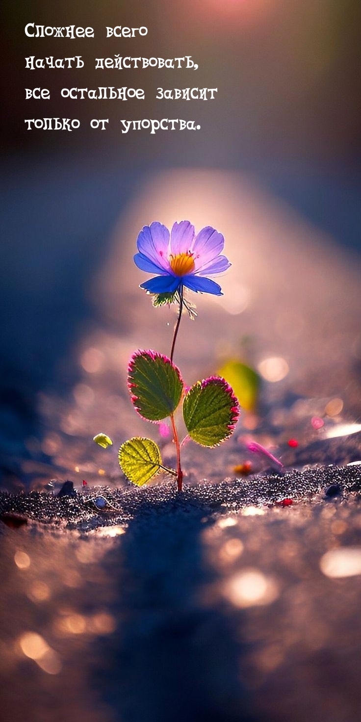 Сложнее начать действовать,  остальное зависит от упорства.
