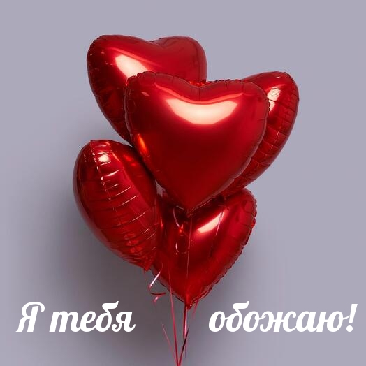 Я тебя обожаю!