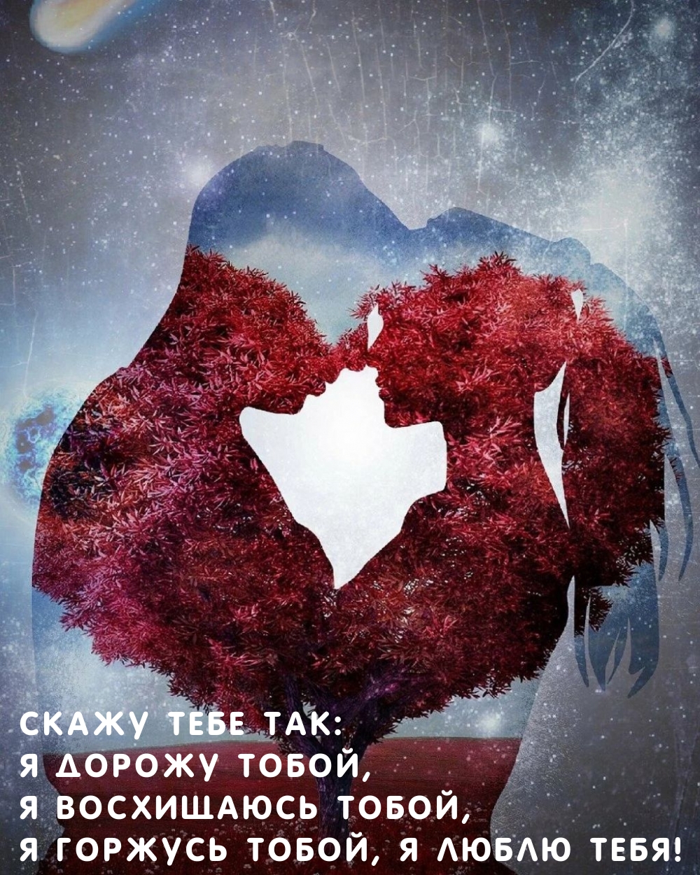 Я восхищаюсь тобой, я горжусь тобой, я люблю тебя!