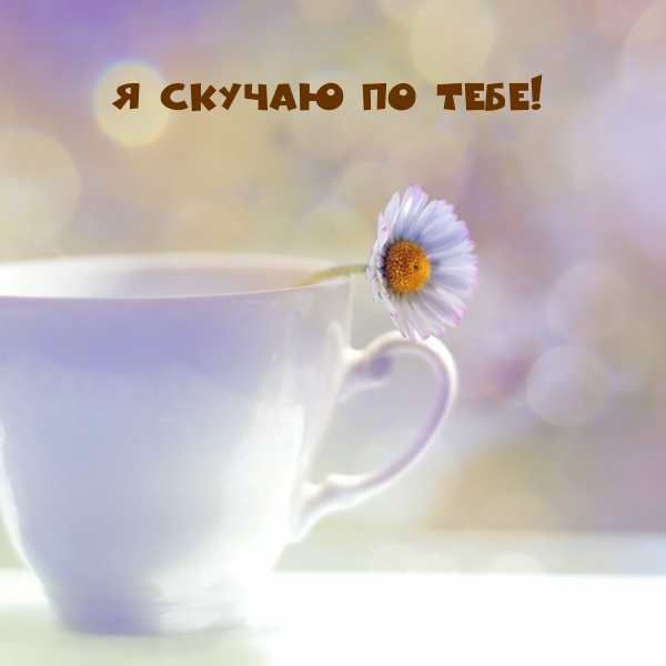 Я скучаю по тебе!