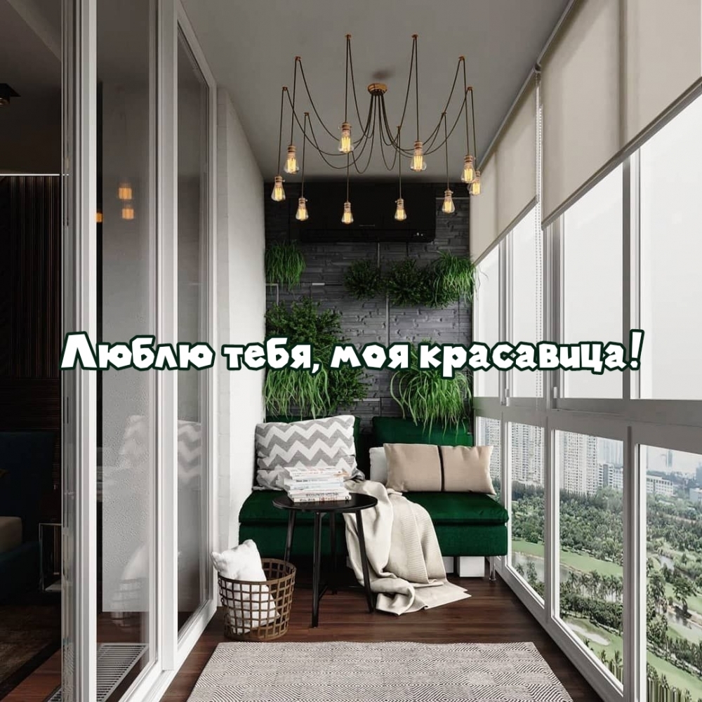 Люблю тебя, моя красавица!
