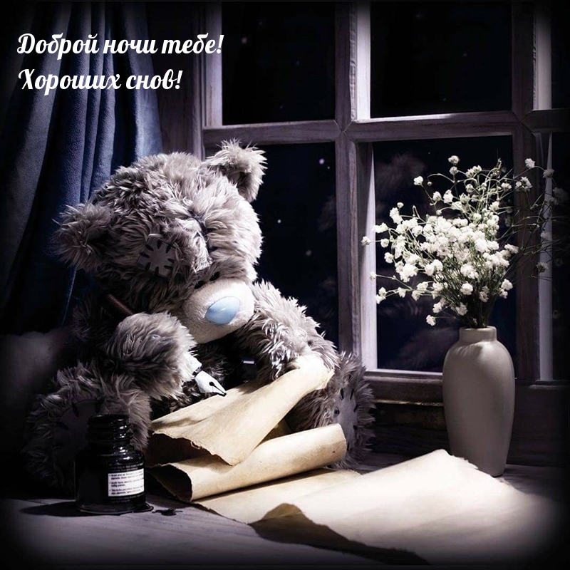 Доброй ночи тебе! Хороших снов!