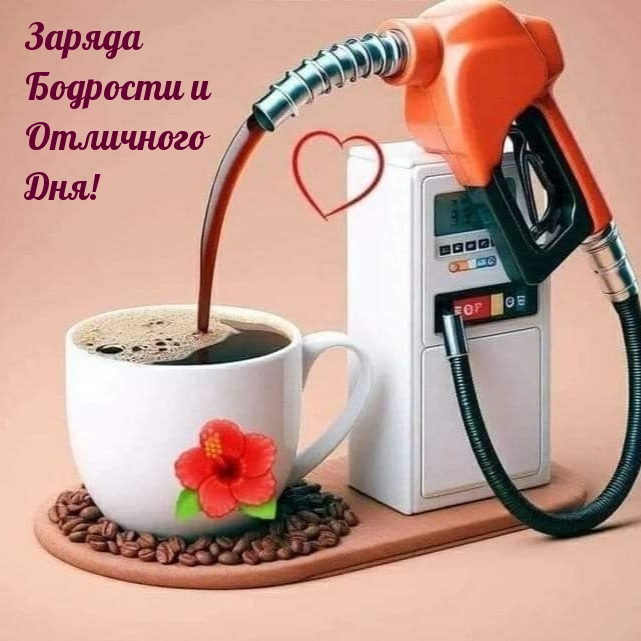 Заряда бодрости и отличного дня!