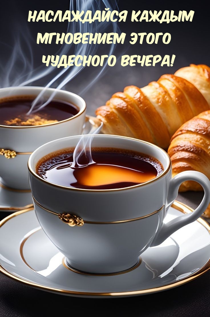 Наслаждайся каждым мгновением этого чудесного вечера!