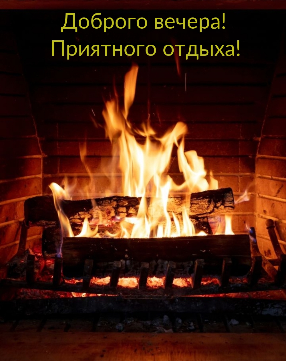 Доброго вечера! Приятного отдыха!