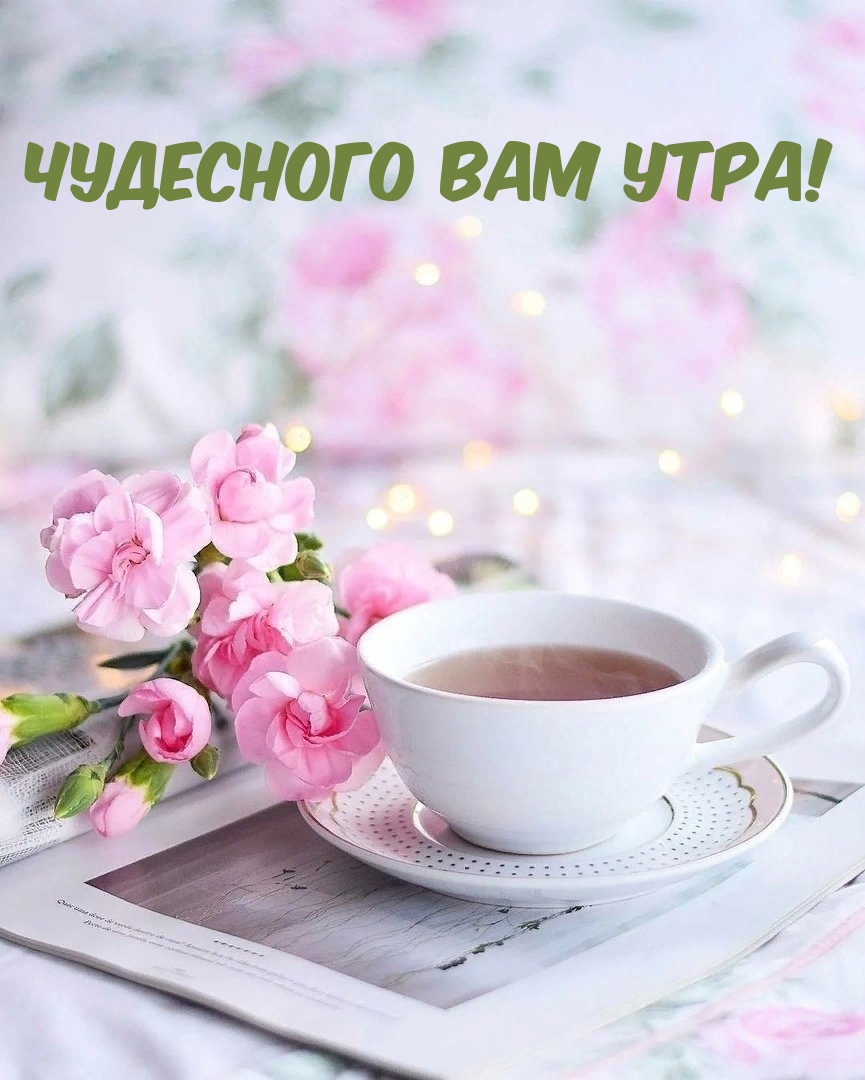 Чудесного вам утра!