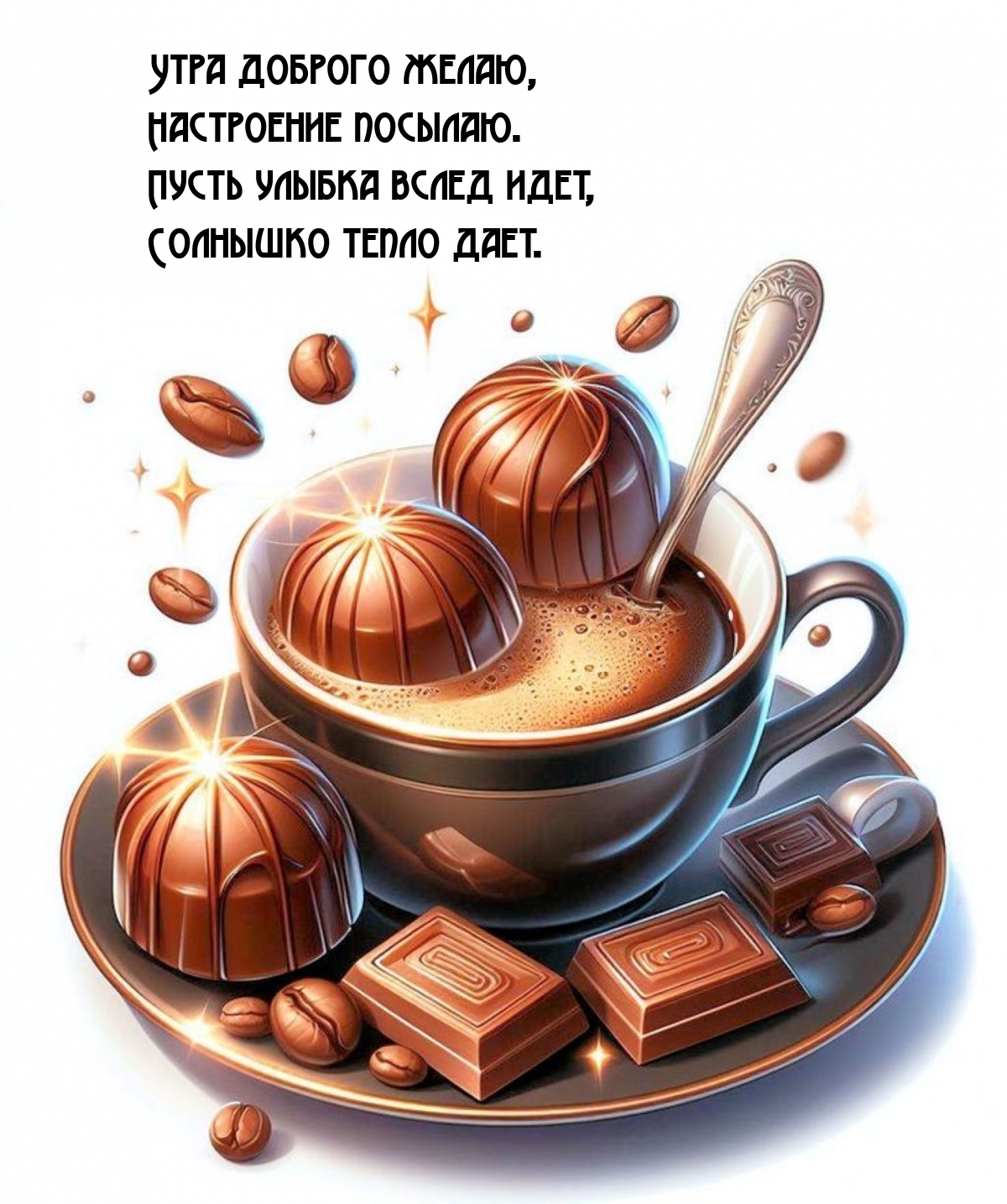 Утра доброго желаю, настроение посылаю.