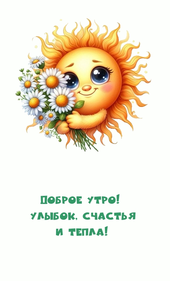 Доброе утро! Улыбок, счастья и тепла!