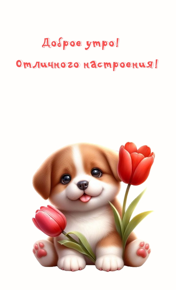 Доброе утро! Отличного настроения!