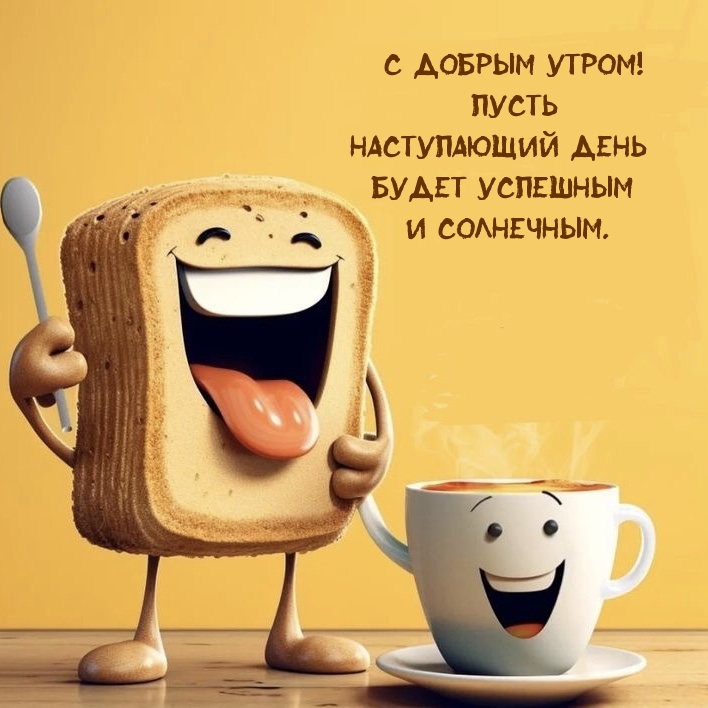 С добрым утром! Пусть день будет успешным и солнечным.