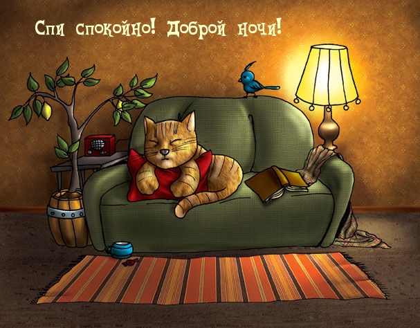 Спи спокойно! Доброй ночи!