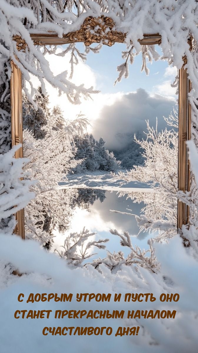 С добрым утром и пусть оно станет прекрасным началом счастливого дня!