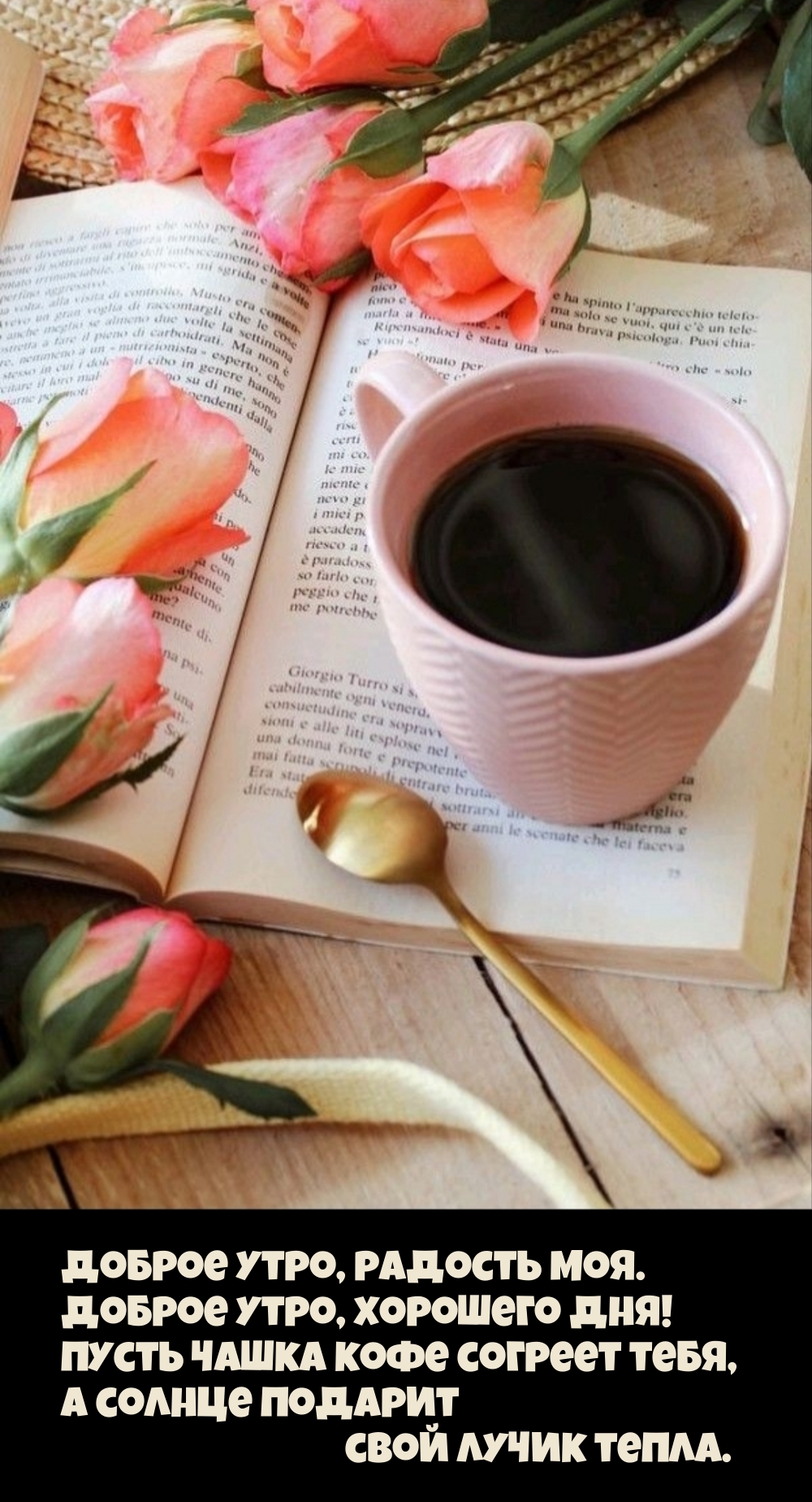 Доброе утро, радость моя. Доброе утро, хорошего дня!