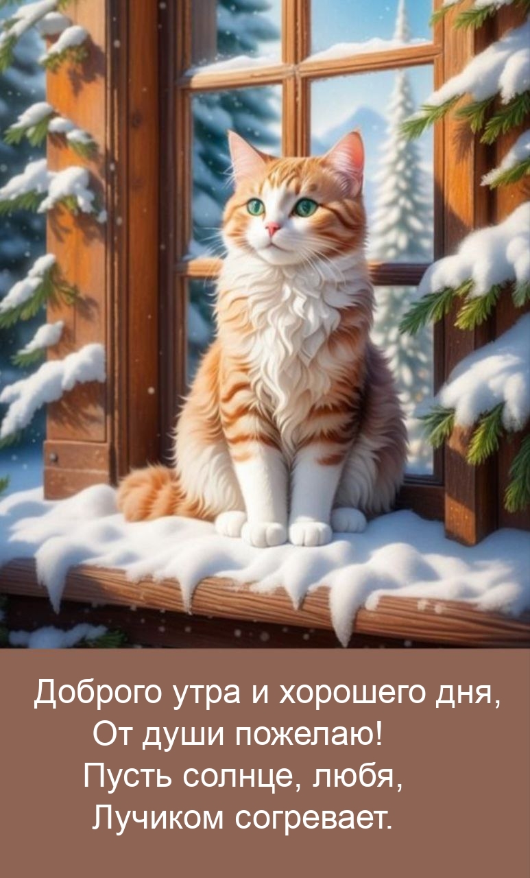 Доброго утра и хорошего дня, от души пожелаю!