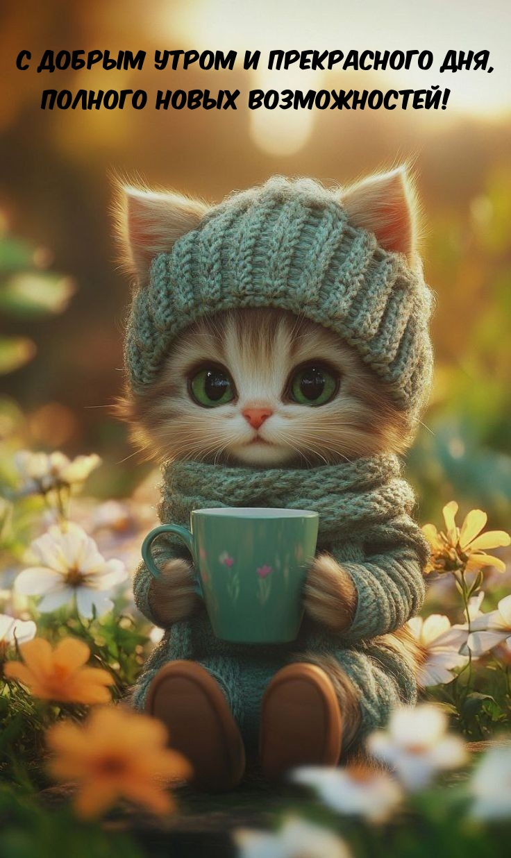 С добрым утром и прекрасного дня, полного новых возможностей!