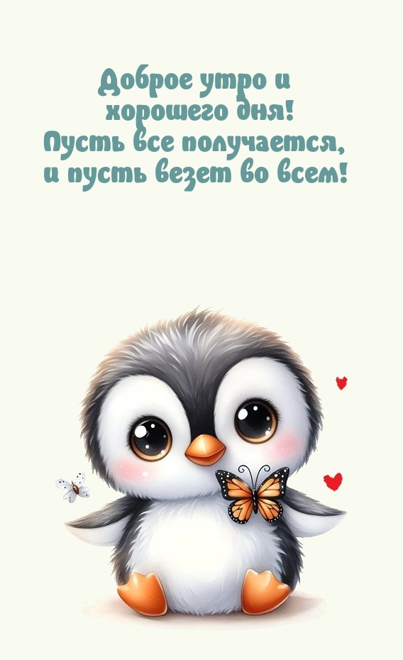 Доброе утро и хорошего дня! Пусть все получается