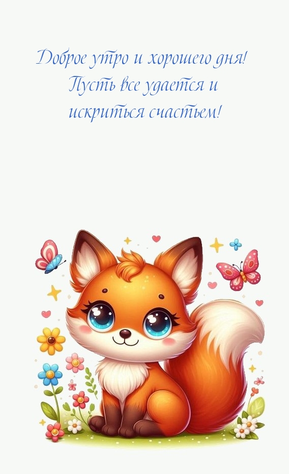 Доброе утро и хорошего дня! Пусть все удается