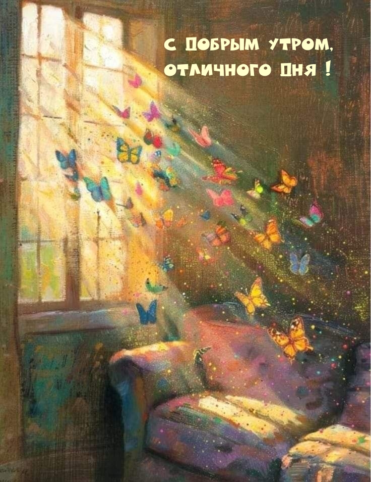 С добрым утром, отличного дня!