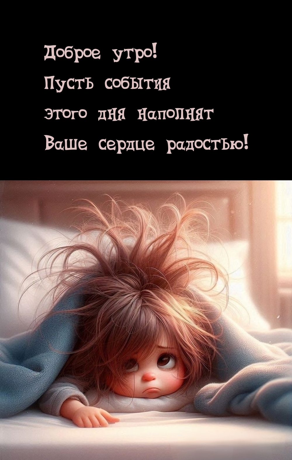 Доброе утро! Пусть события этого дня наполнят сердце радостью!