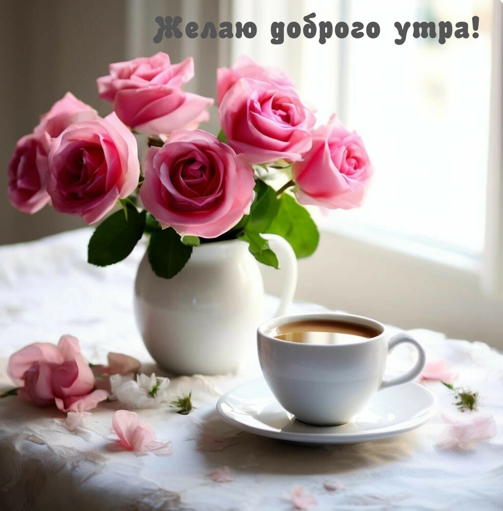 Желаю доброго утра!