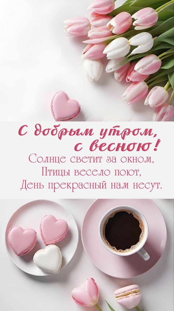 С добрым утром, с весною!