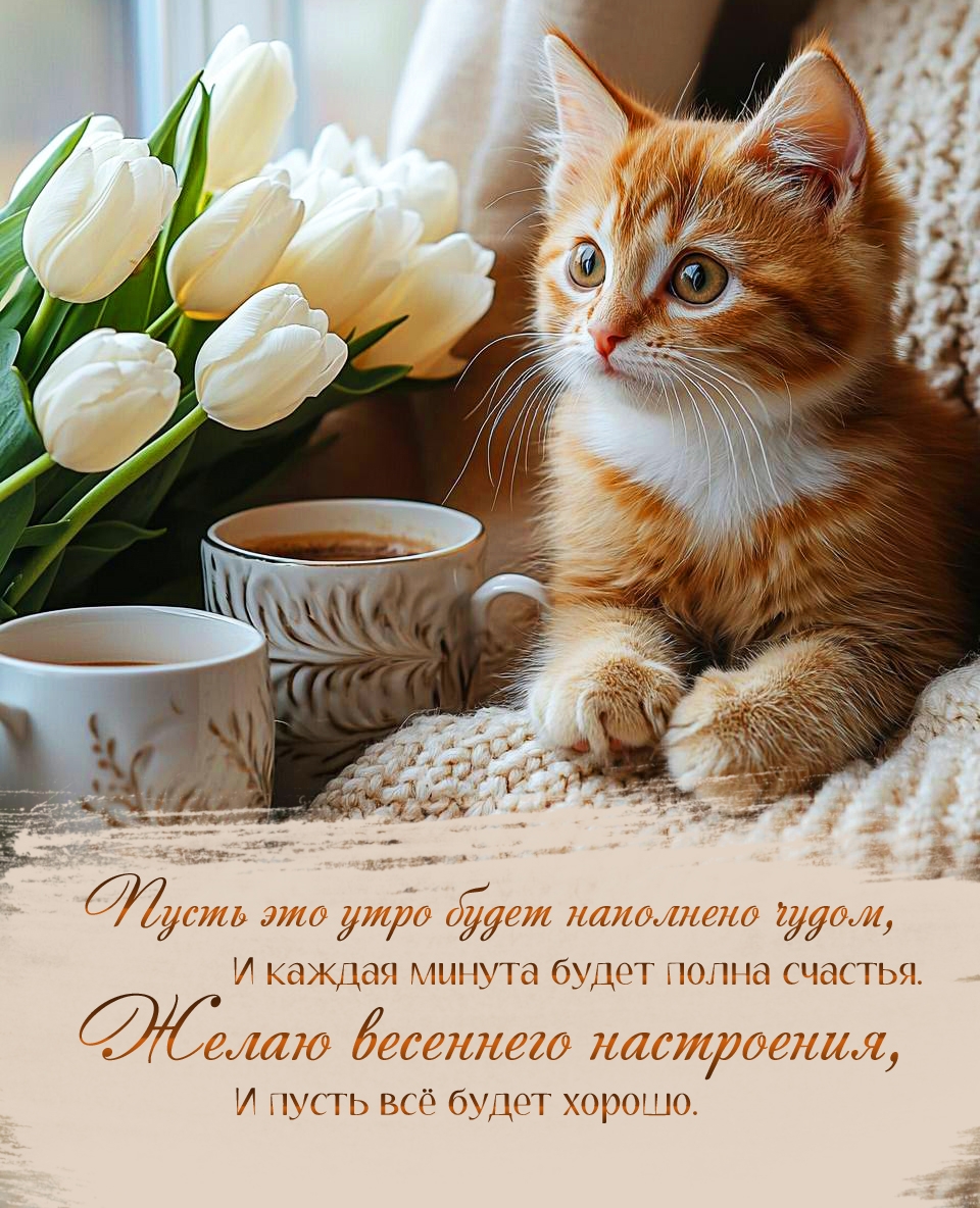 Доброго весеннего утра! Стихотворение