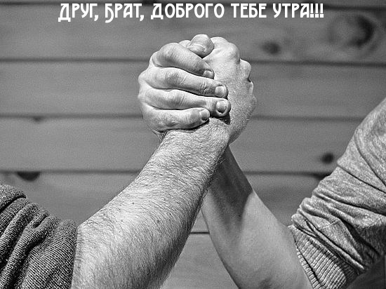 Друг, Брат, доброго тебе утра!