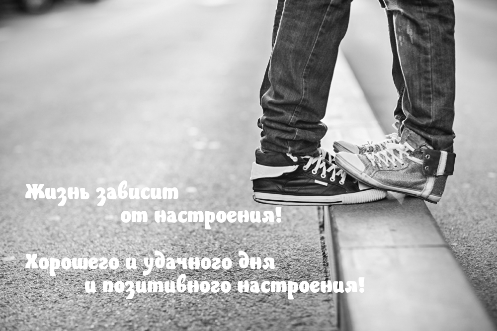 Хорошего и удачного дня и позитивного настроения!
