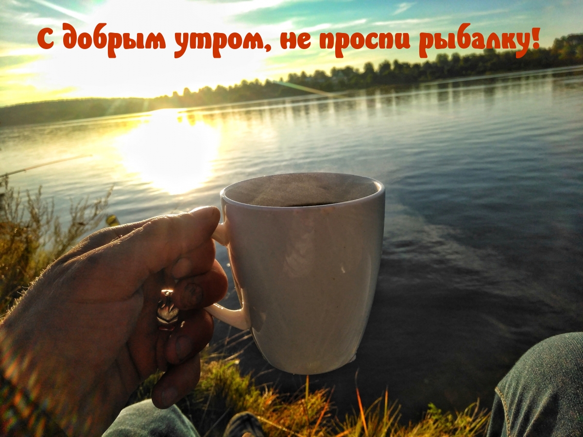 С добрым утром, не проспи рыбалку!