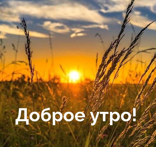 Доброе утро!