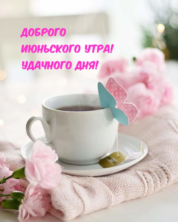 Доброго июньского утра! Удачного дня!