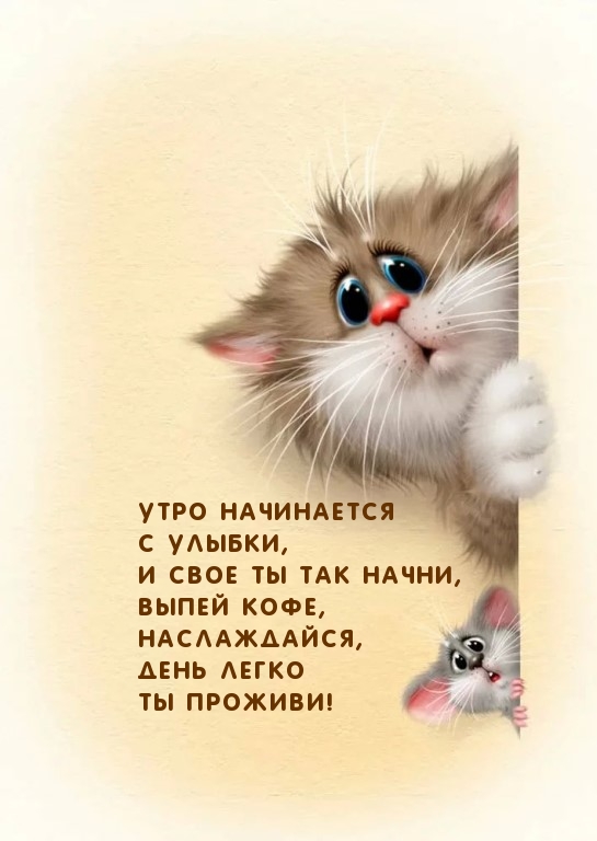 Утро начинается с улыбки