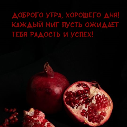 Доброго утра, хорошего дня! Пусть ждет тебя успех!