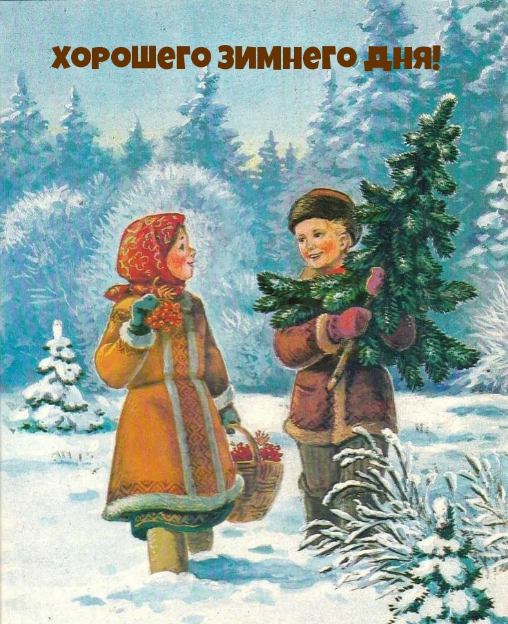 Хорошего зимнего дня!