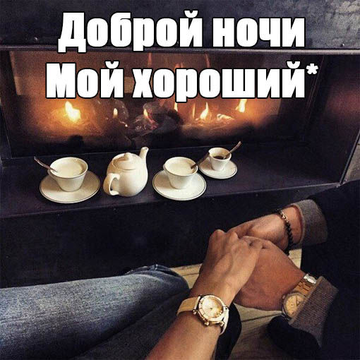 Доброй ночи, мой хороший!